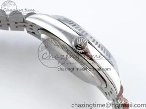 Roman Markers 36mm Steel Number Edition 1:1 Bracelet SS HGF Best 904L Dial 126234 Datejust on VR3235 White 0113